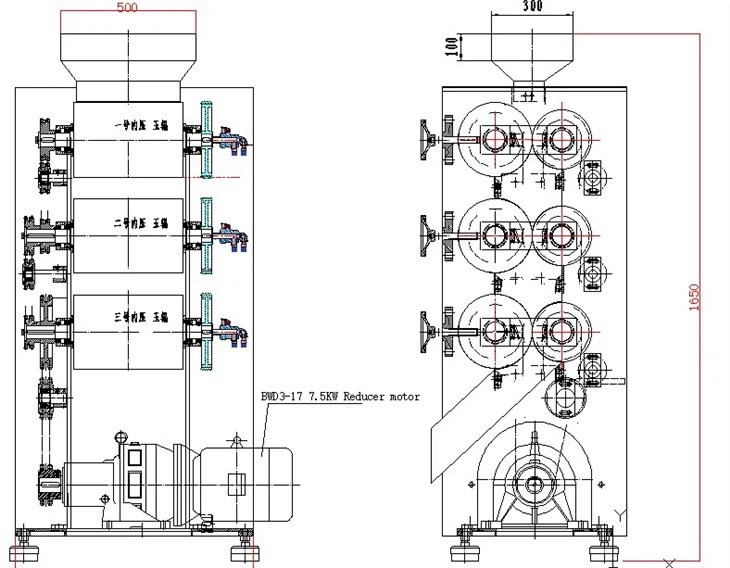 Industrial Roller Coffee Mill